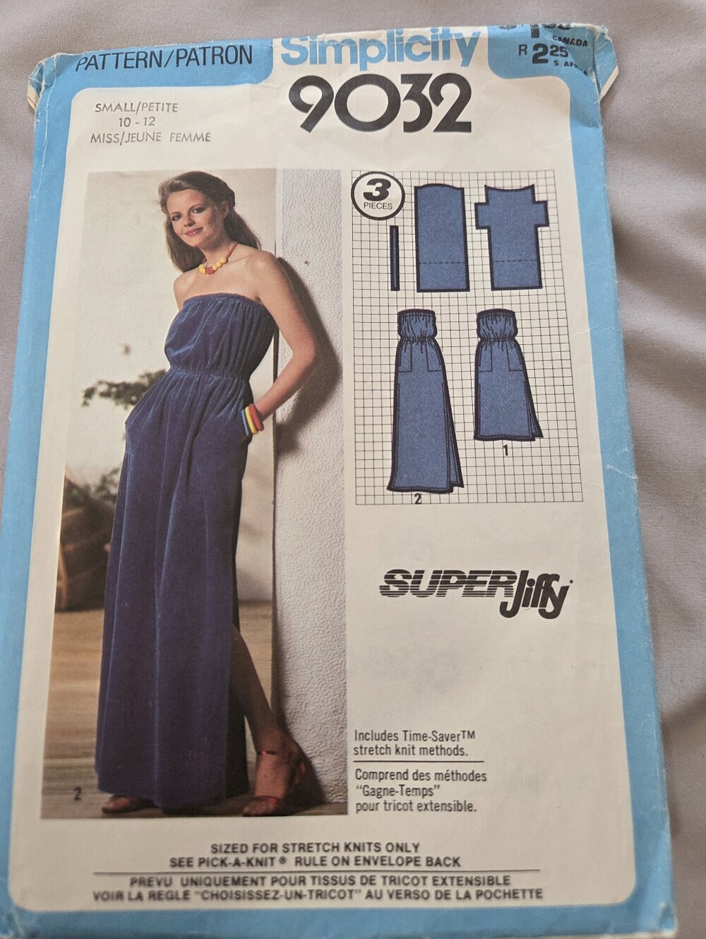 Simplicity 9032 Vintage Sewing Pattern